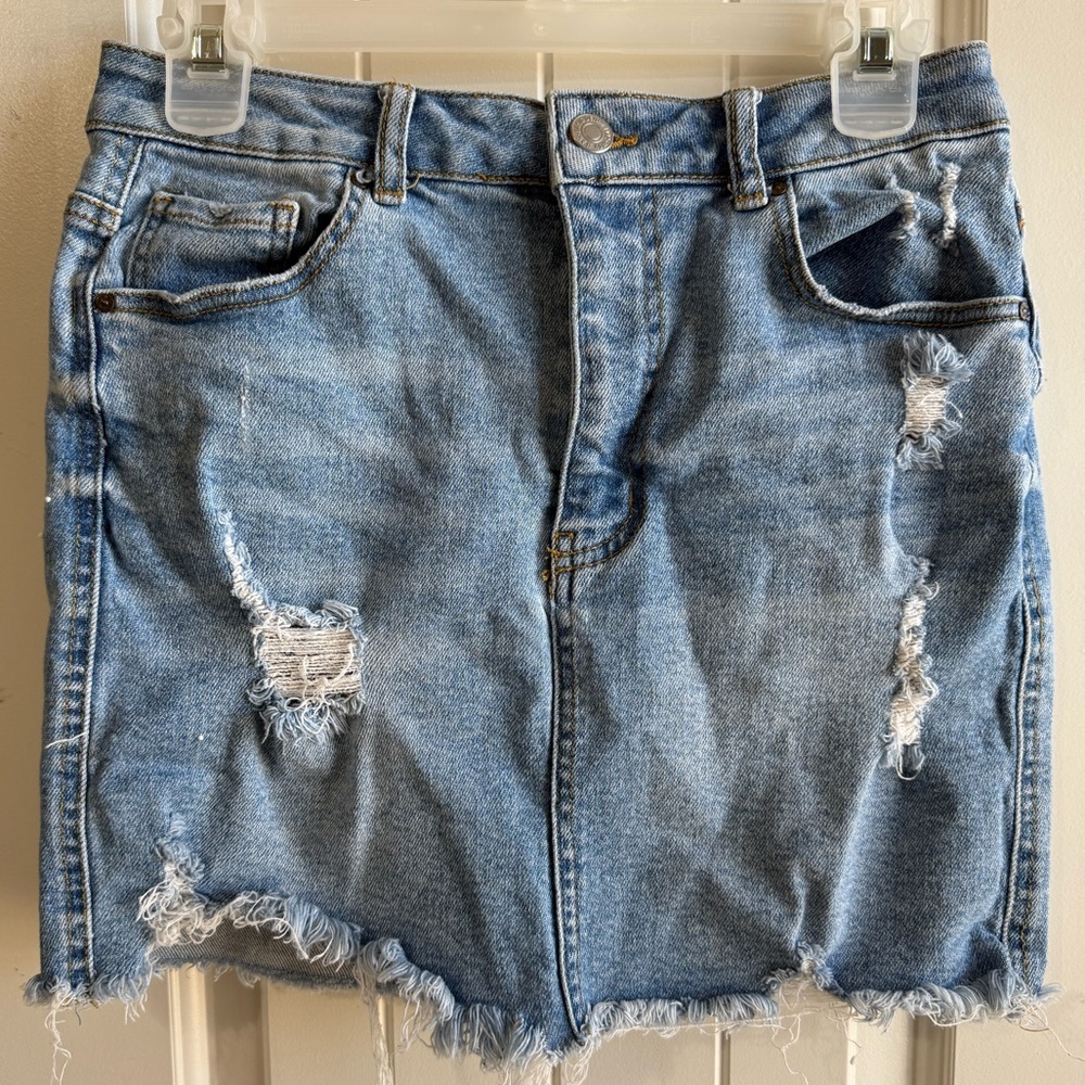 Wax Jean Jean mini skirt